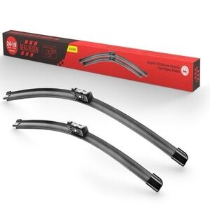 Volkswagen 24"and 19" Windshield Wiper Blades Set Replacement BERG REGEN New